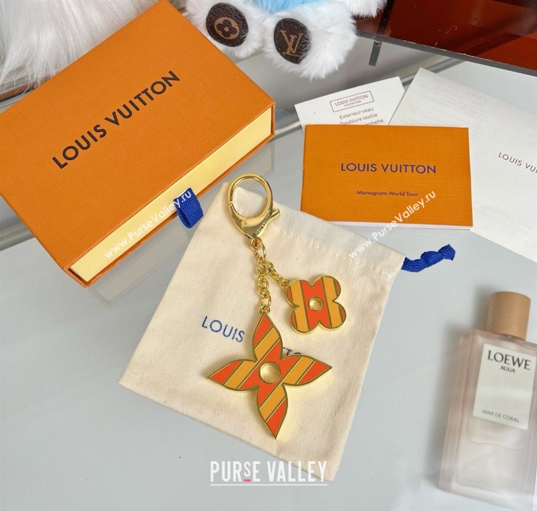 Louis Vuitton Chain Bag Charm And Key Holder Orange 2025 0616 (HY-250616089)
