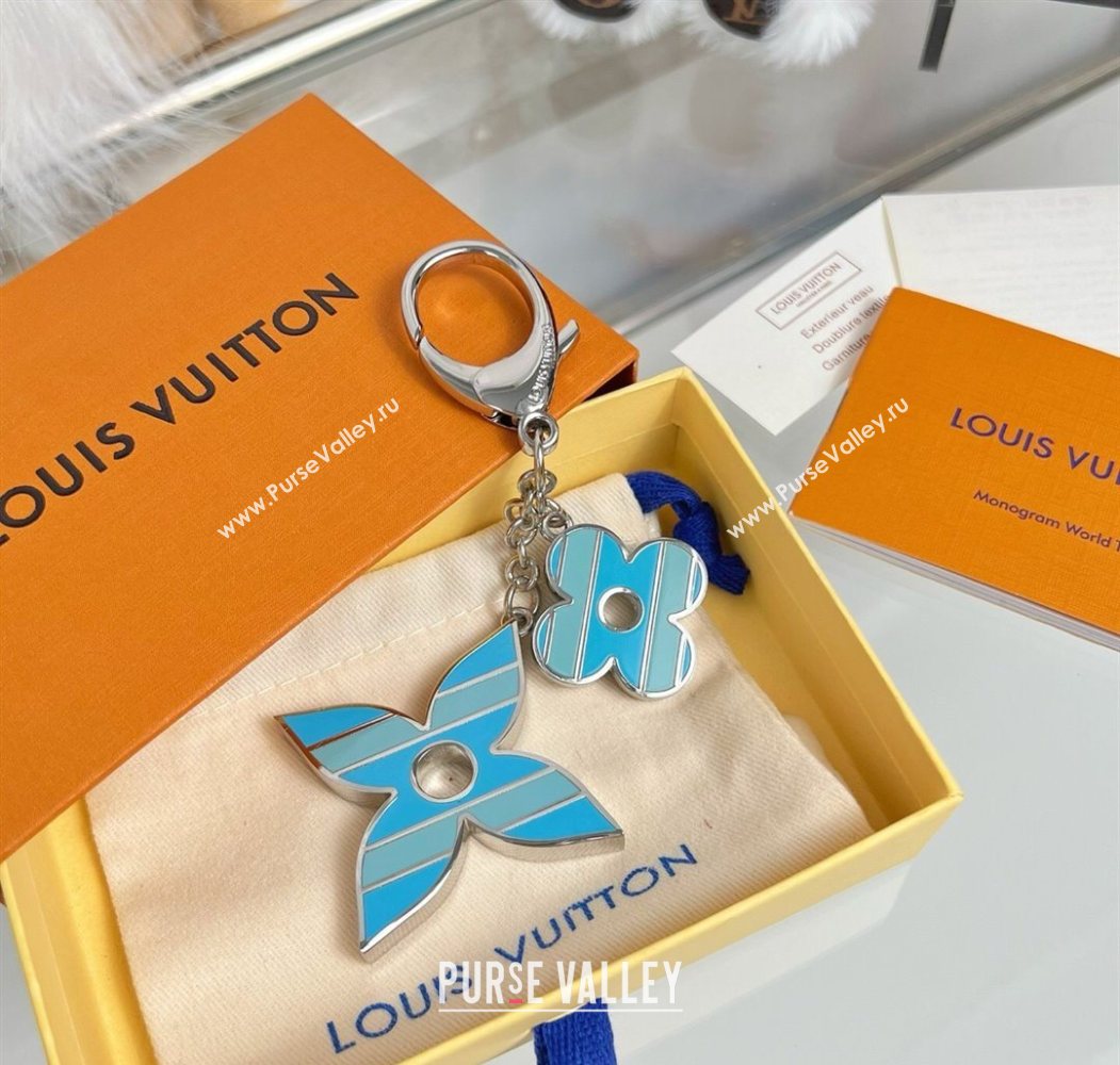 Louis Vuitton Chain Bag Charm And Key Holder Blue 2025 0616 (HY-250616090)