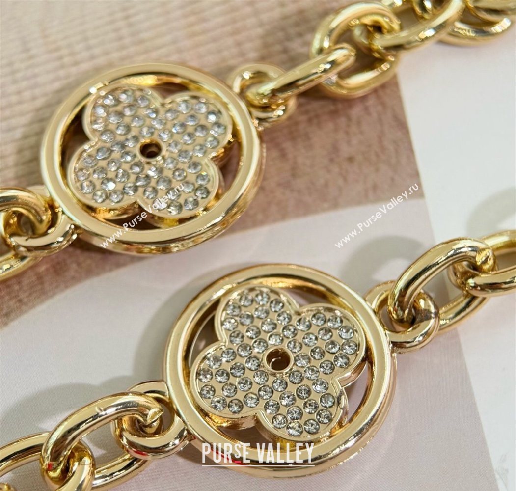 Louis Vuitton LV x TM Cerise Cherry Bag Chain with Strass 2025 0721 (HY-250721121)