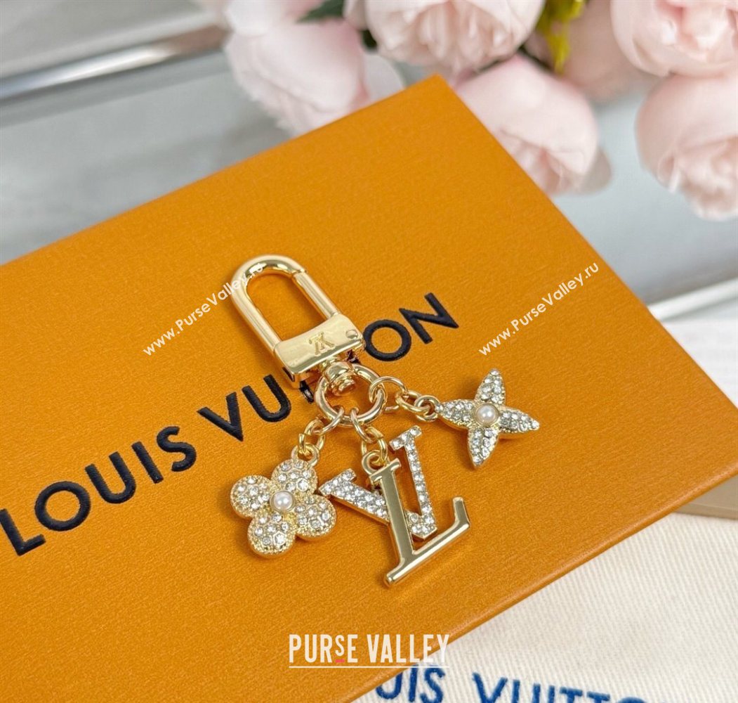 Louis Vuitton Micro Charms LV Iconic Key Holder and Bag Charm with Strass 2025 M01566 (HY-250722040)