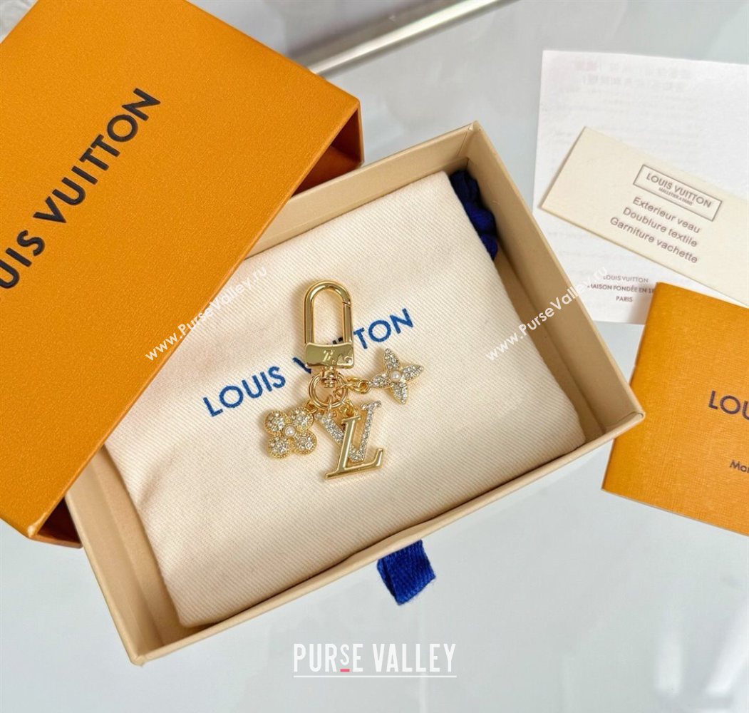 Louis Vuitton Micro Charms LV Iconic Key Holder and Bag Charm with Strass 2025 M01566 (HY-250722040)