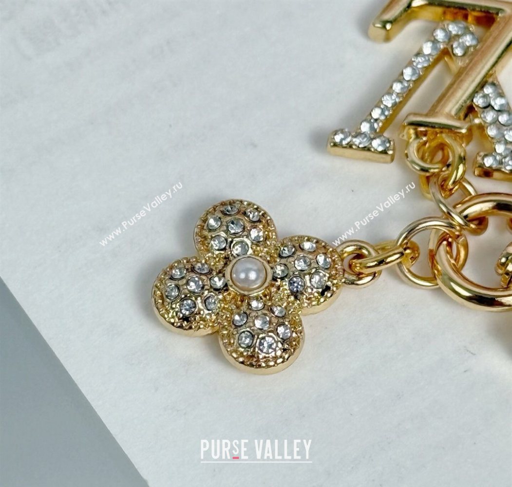 Louis Vuitton Micro Charms LV Iconic Key Holder and Bag Charm with Strass 2025 M01566 (HY-250722040)