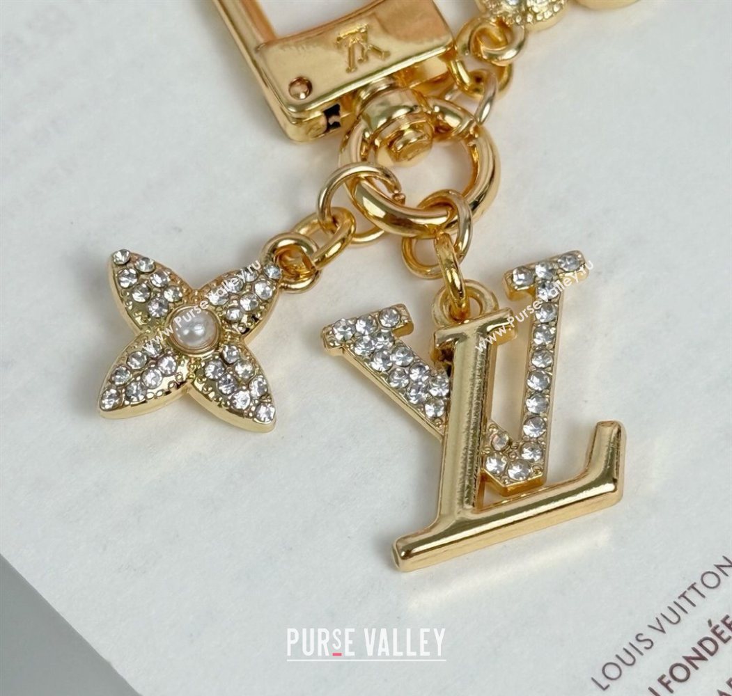 Louis Vuitton Micro Charms LV Iconic Key Holder and Bag Charm with Strass 2025 M01566 (HY-250722040)