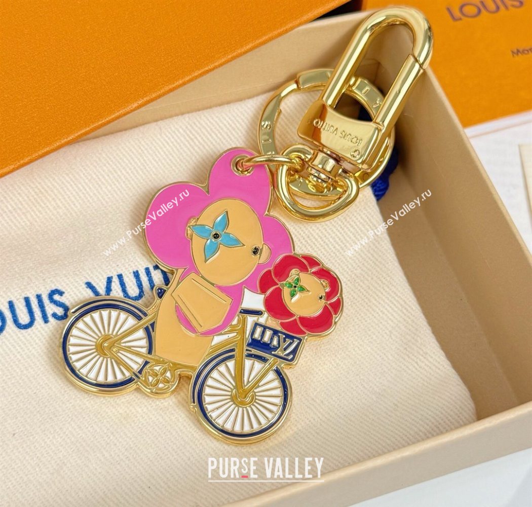 Louis Vuitton Vivienne Bag Charm and Key Holder Bike 2025 M01445 (HY-250722051)