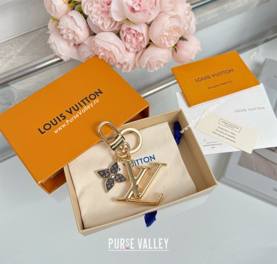 Louis Vuitton LV and Monogram Flower Key Holder and Bag Charm 2025 0722 (HY-250722054)