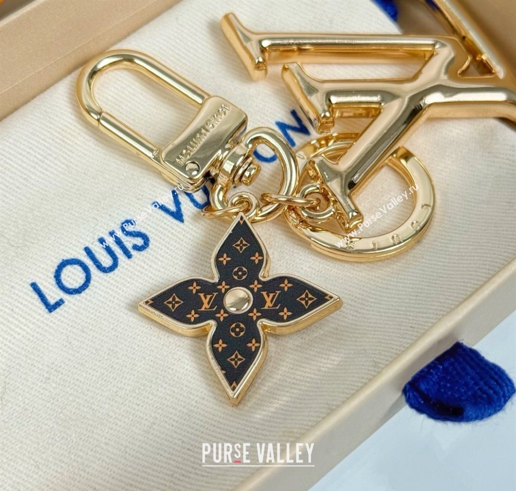 Louis Vuitton LV and Monogram Flower Key Holder and Bag Charm 2025 0722 (HY-250722054)