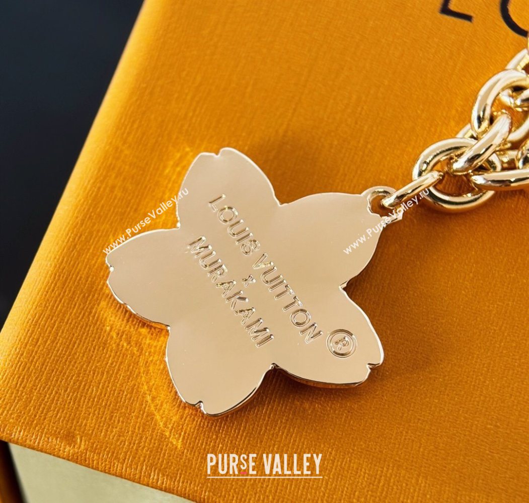 Louis Vuitton LV x TM Cherry Blossom Bag Chain Pink 2025 M02540 (HY-250722056)