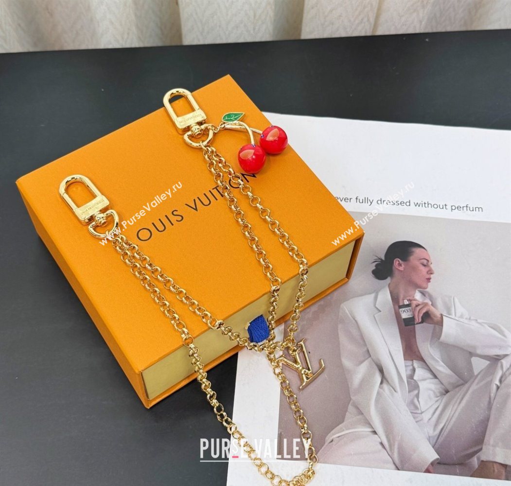 Louis Vuitton LV x TM Cerise Cherry Bag Chain 2025 M02598 (HY-250721117)