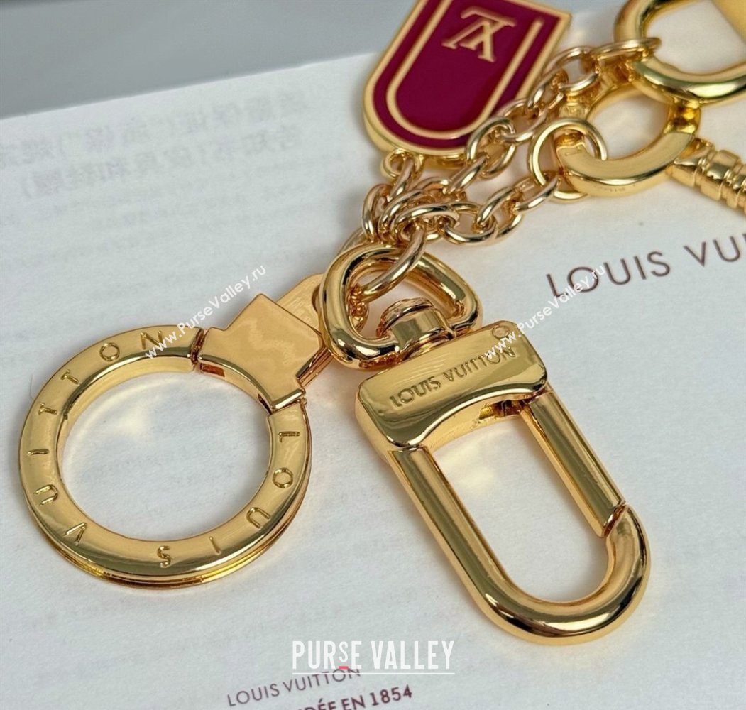 Louis Vuitton Lock Bag Charm and Key Holder Red 2025 0722 (HY-250722068)