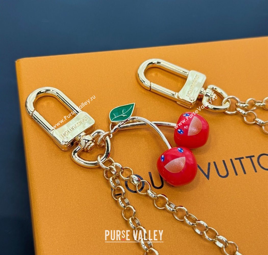 Louis Vuitton LV x TM Cerise Cherry Bag Chain 2025 M02598 (HY-250721117)
