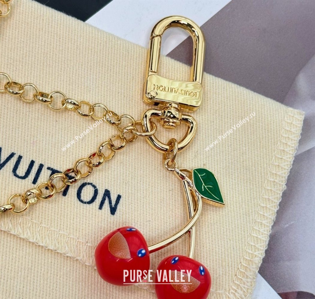 Louis Vuitton LV x TM Cerise Cherry Bag Chain 2025 M02598 (HY-250721117)