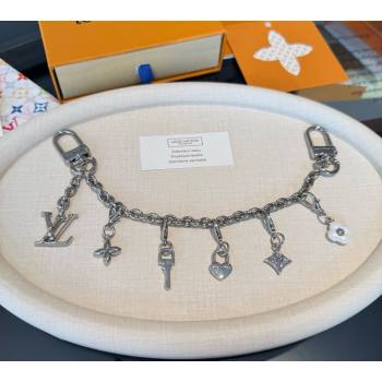 Louis Vuitton LV Charms Key Chain Bag Charm Silver 2025 M02943 (XMN-250915022)