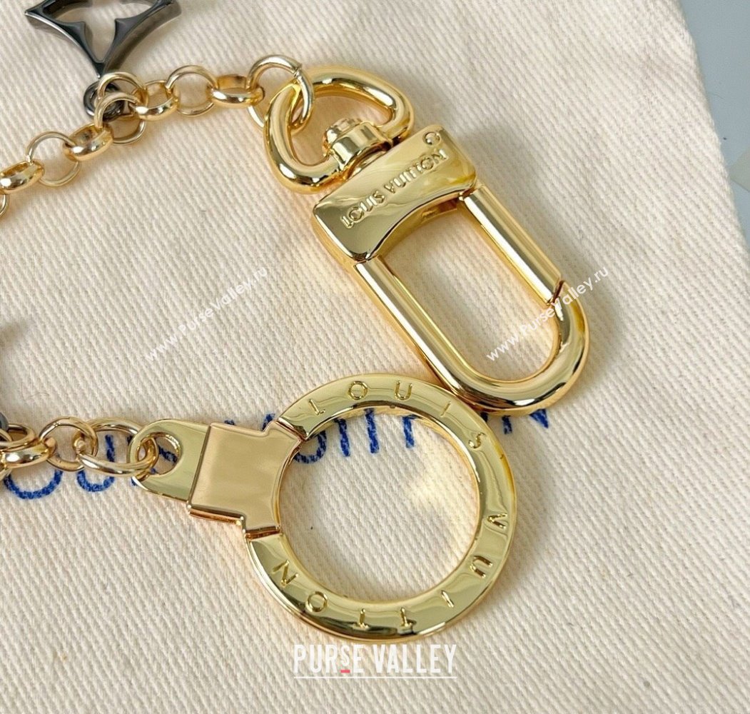 Louis Vuitton Chain Bag Charm Gold/Blue 2025 LV091505 (HY-250915009)