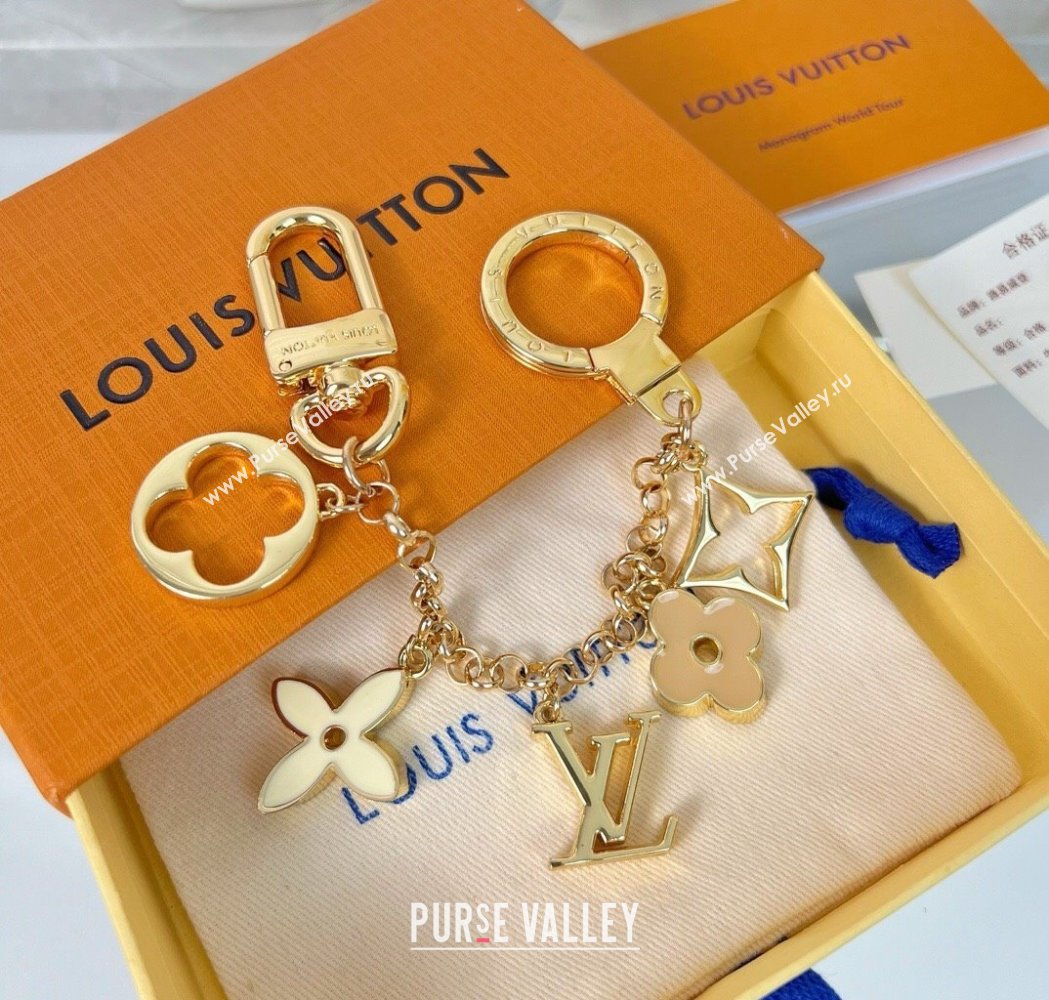 Louis Vuitton Fleur de Monogram Belt and Bag Charm Chain 2025 M01413 (HY-250915013)