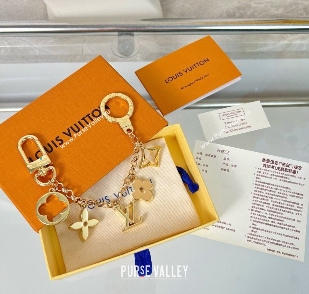 Louis Vuitton Fleur de Monogram Belt and Bag Charm Chain 2025 M01413 (HY-250915013)