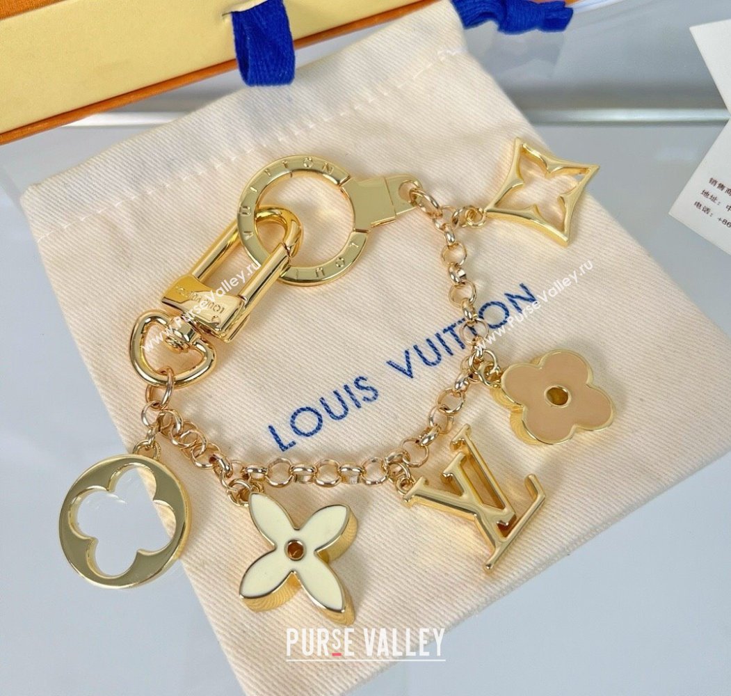 Louis Vuitton Fleur de Monogram Belt and Bag Charm Chain 2025 M01413 (HY-250915013)