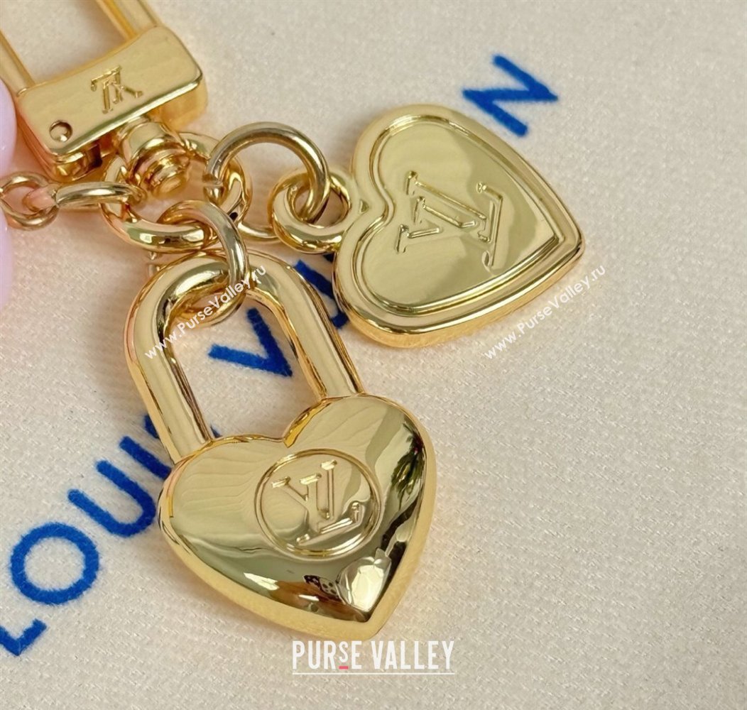 Louis Vuitton Micro Charms LV Heart Key Holder Light Pink 2025 M01554 (HY-250915007)