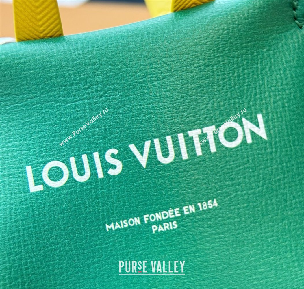 Louis Vuitton LV Mini Shopper Pouch Bag Charm Green 2025 M02699 (HY-250915041)