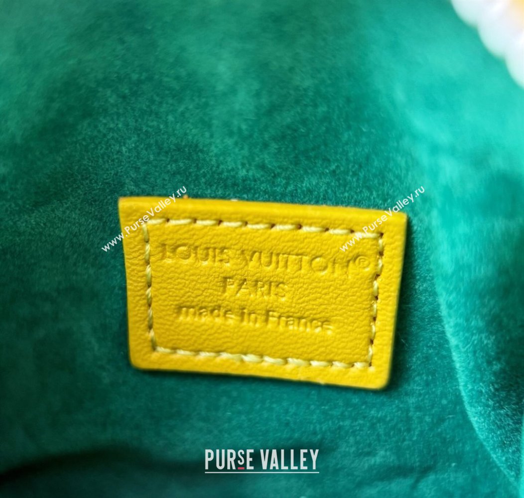 Louis Vuitton LV Mini Shopper Pouch Bag Charm Green 2025 M02699 (HY-250915041)