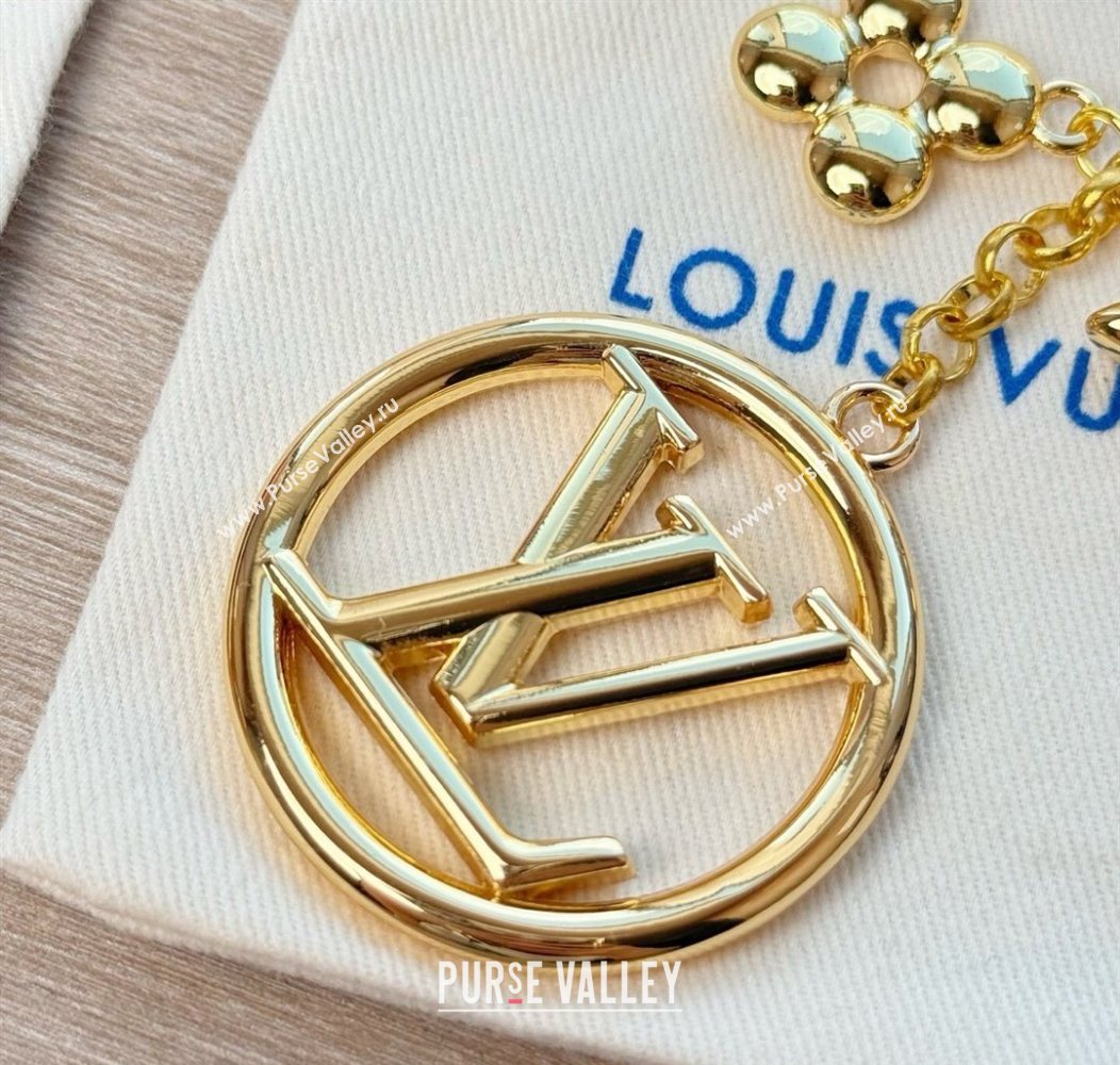 Louis Vuitton Blooming Chain Bag Charm Gold 1 2026 LV010708 (HY-260107034)