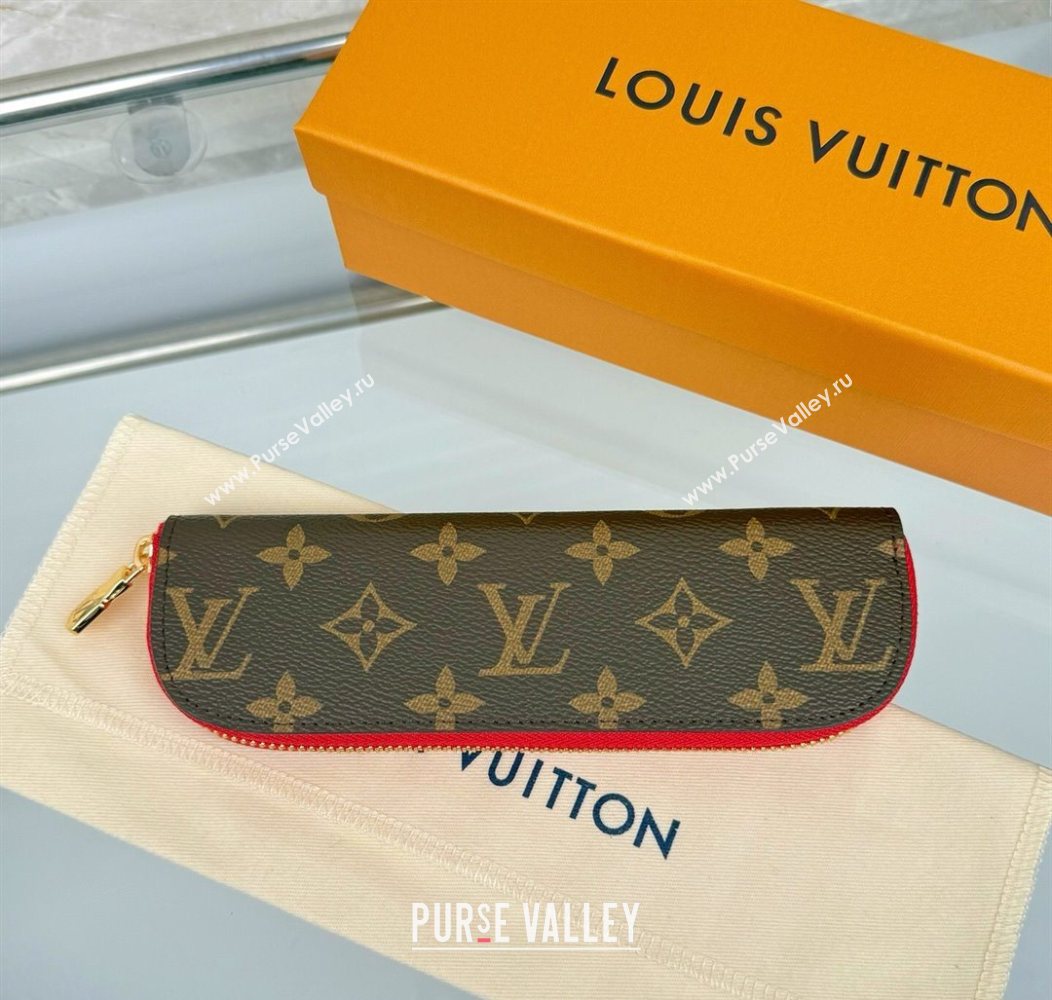 Louis Vuitton Pencil Pouch Charlotte Monogram/Red 2026 GI1477 (HY-260107049)