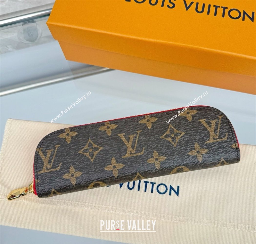 Louis Vuitton Pencil Pouch Charlotte Monogram/Red 2026 GI1477 (HY-260107049)