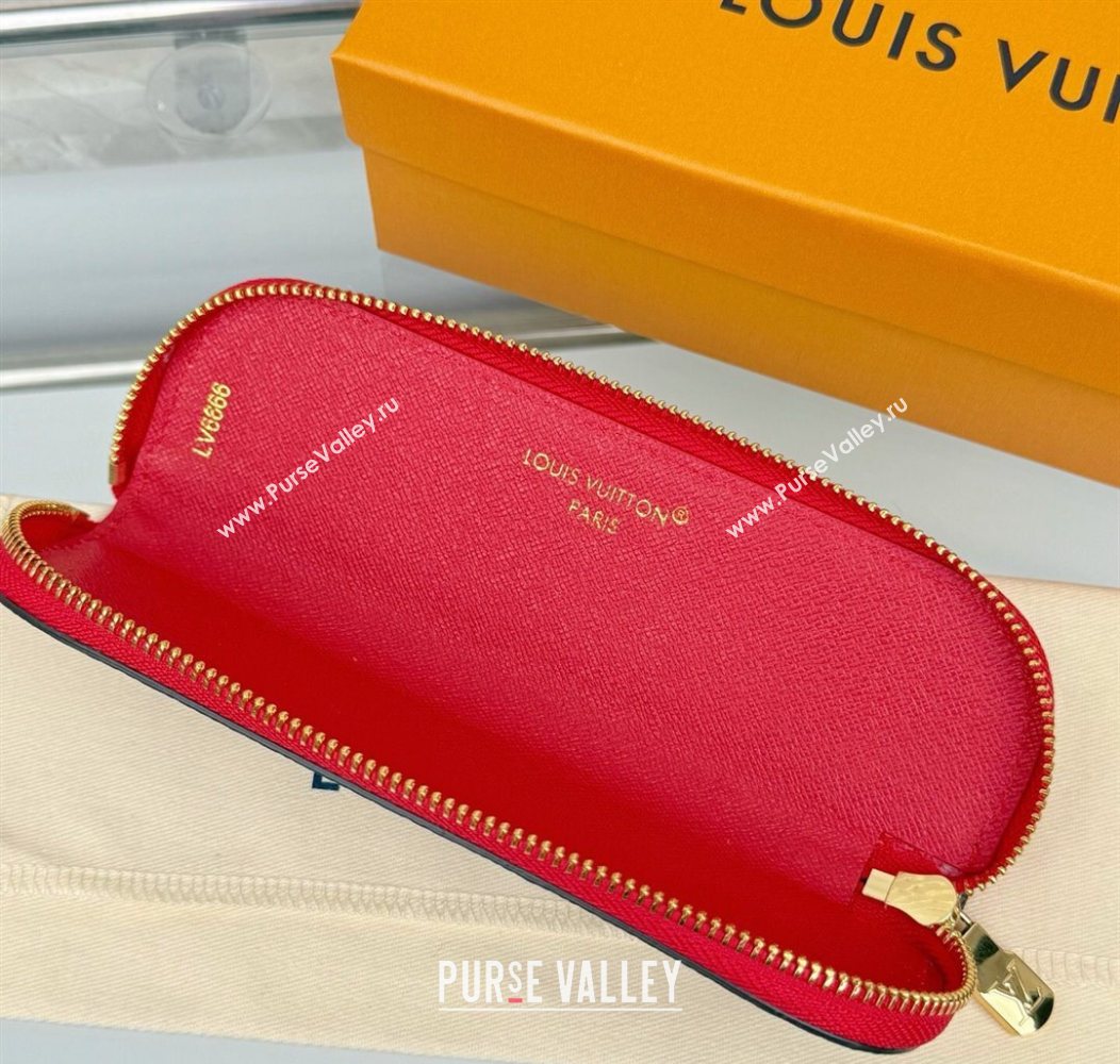 Louis Vuitton Pencil Pouch Charlotte Monogram/Red 2026 GI1477 (HY-260107049)