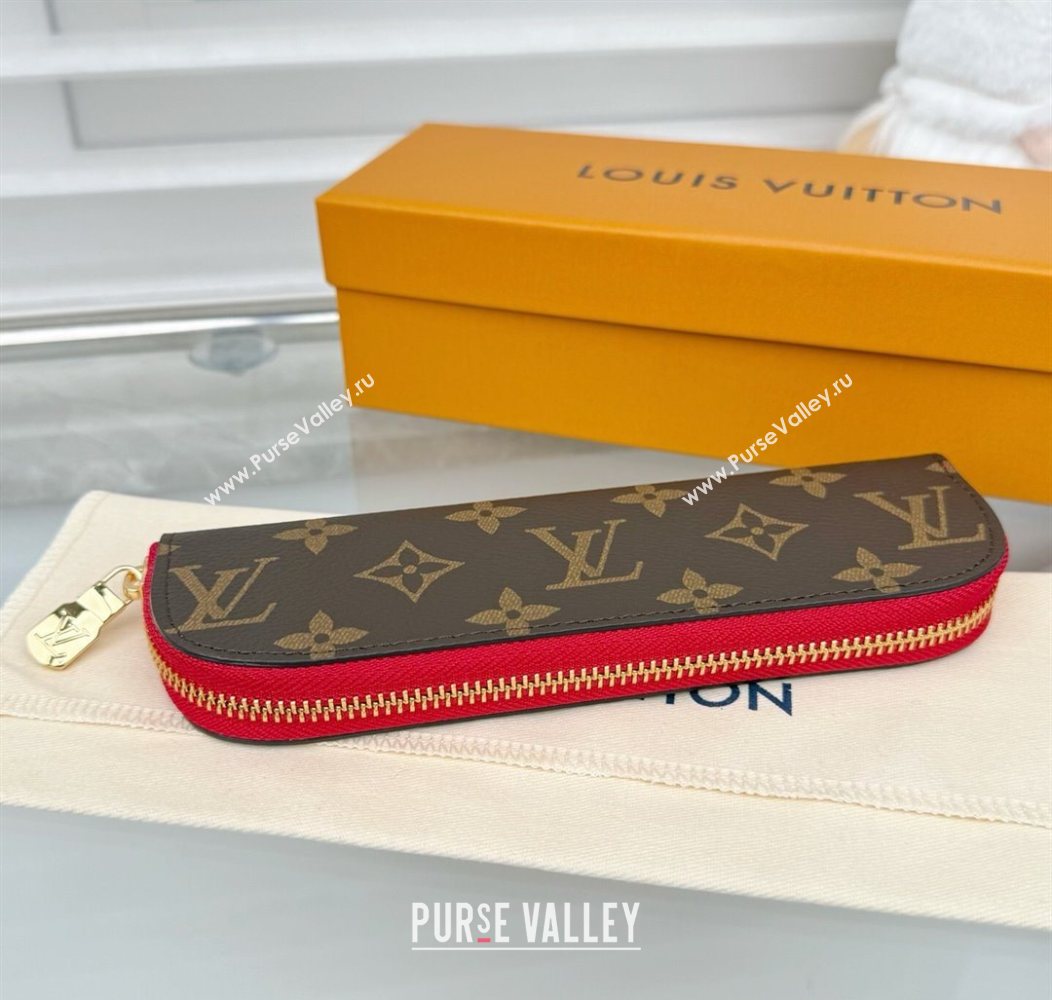 Louis Vuitton Pencil Pouch Charlotte Monogram/Red 2026 GI1477 (HY-260107049)