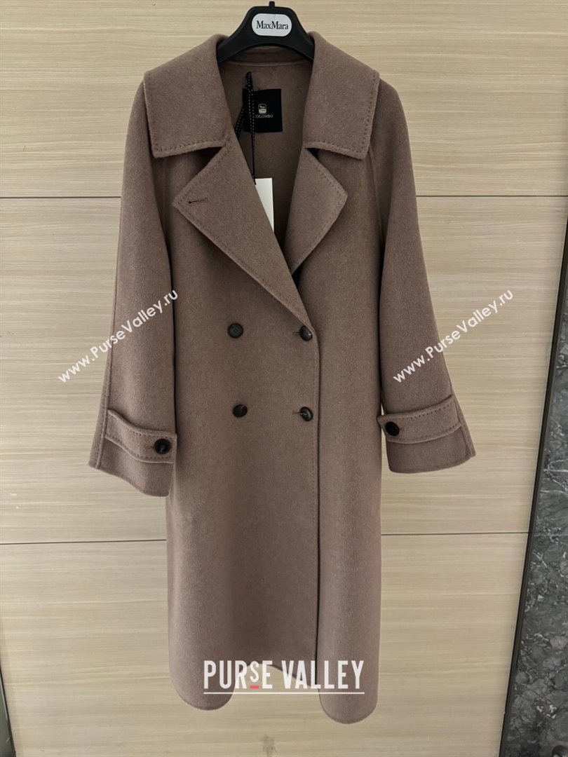 Colombo Pure Cashmere Coat C101901 2024 Top Quality (Q-24101901)