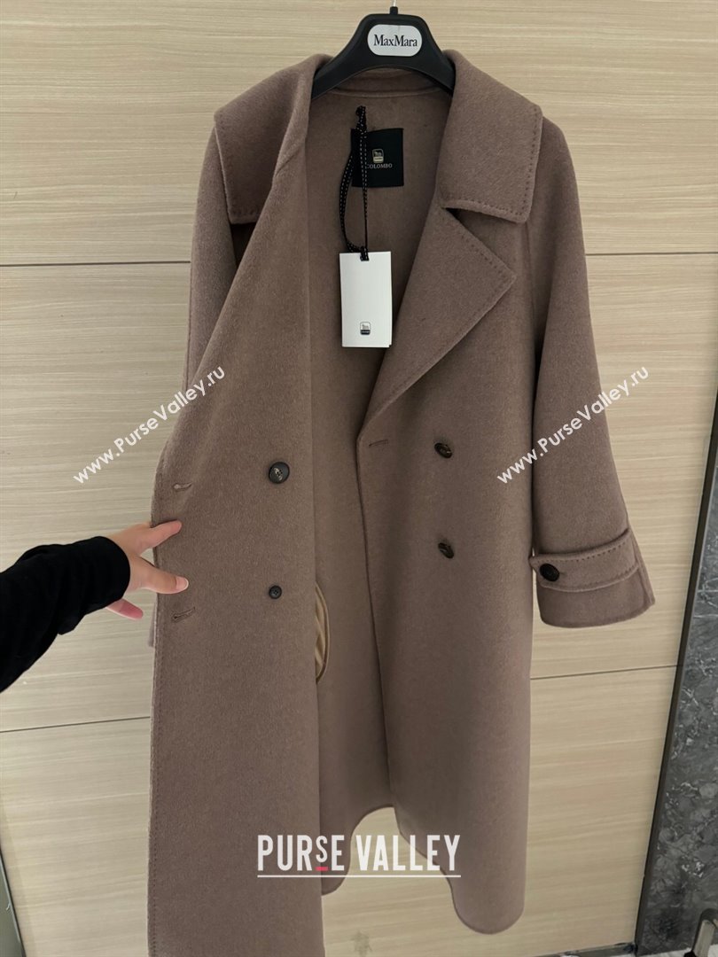 Colombo Pure Cashmere Coat C101901 2024 Top Quality (Q-24101901)