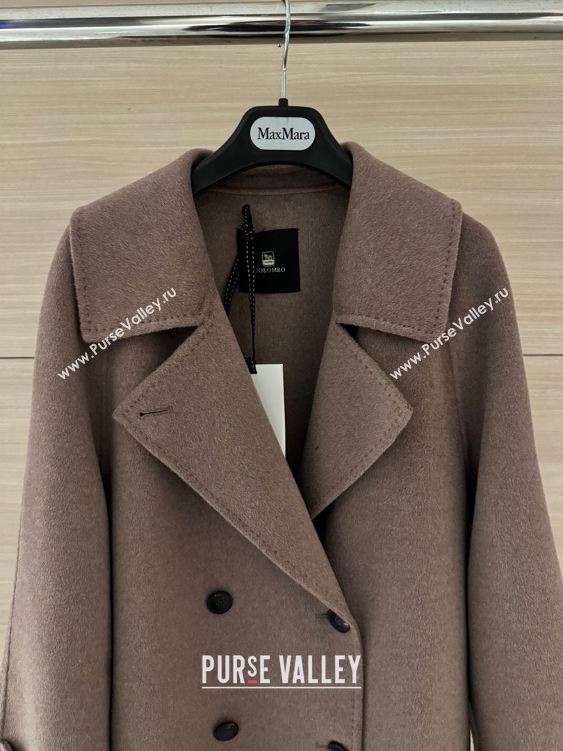 Colombo Pure Cashmere Coat C101901 2024 Top Quality (Q-24101901)