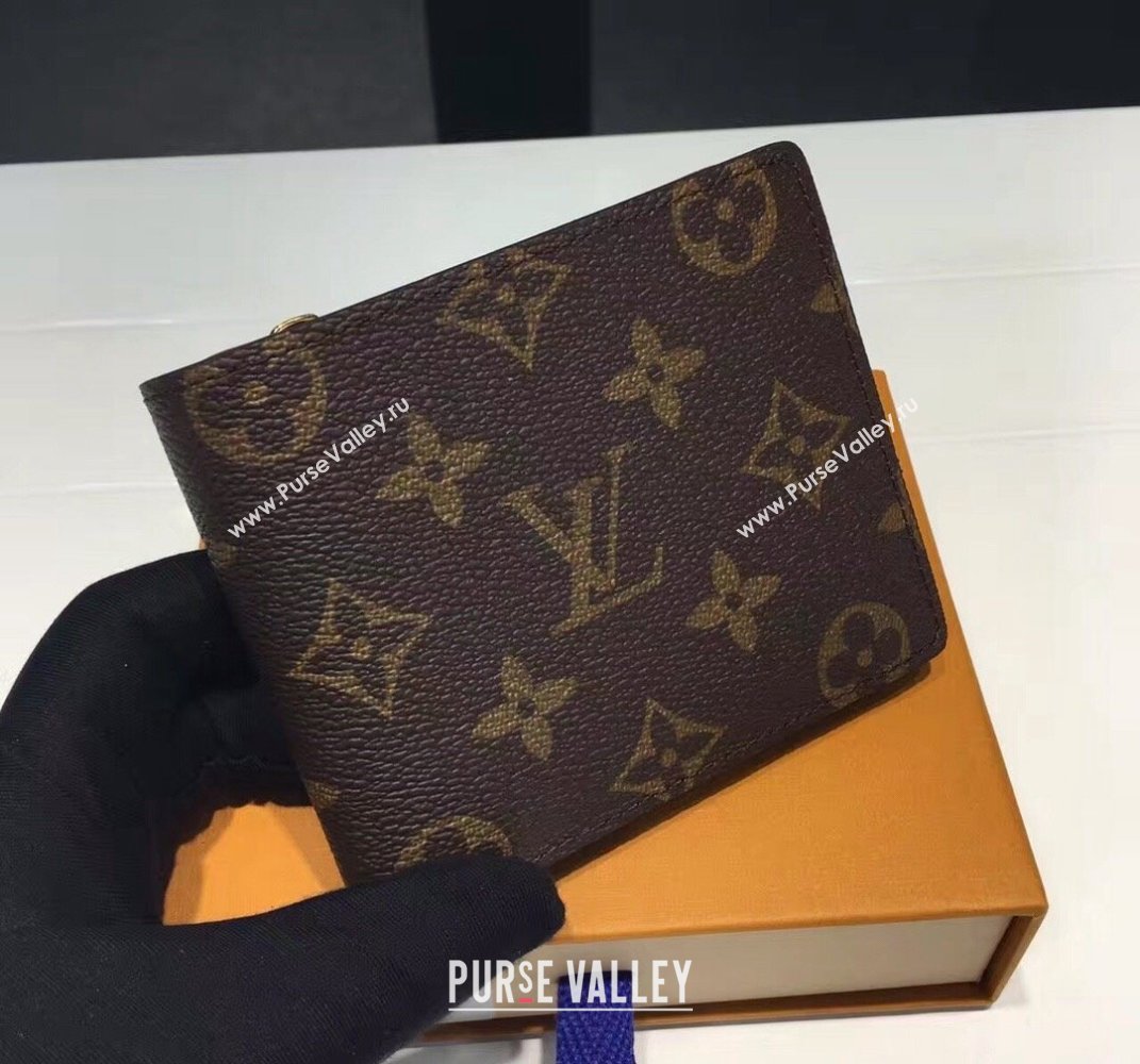 Louis Vuitton Amerigo Wallet M41635 Monogram Canvas 2021 (KI-21101304)