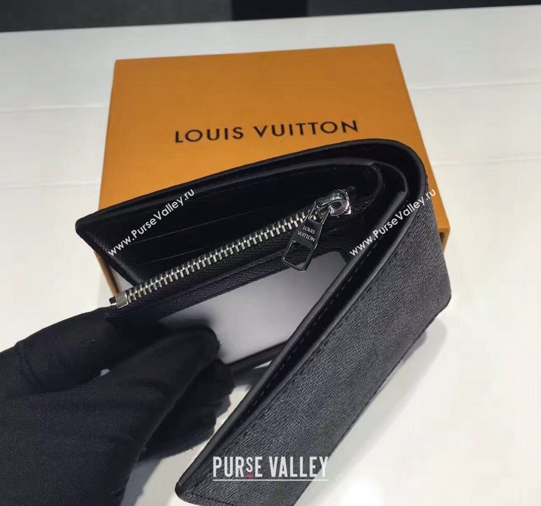 Louis Vuitton Amerigo Wallet N41635 Damier Graphite Canvas 2021 (KI-21101305)