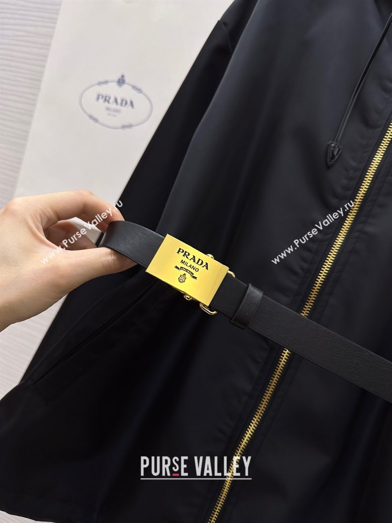 Prada Nylon Jacket P032706 Black 2024 (Q-24032706)