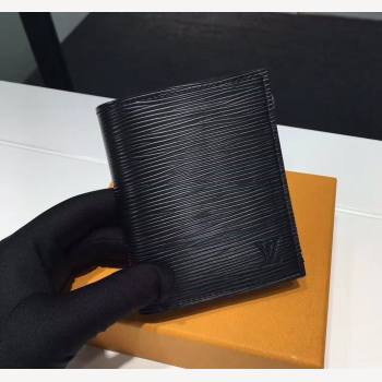 Louis Vuitton Smart Wallet in Epi Leather M64008 Black 2021 (KI-21101307)