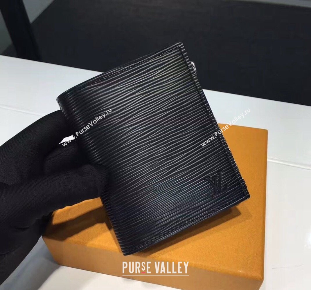 Louis Vuitton Smart Wallet in Epi Leather M64008 Black 2021 (KI-21101307)