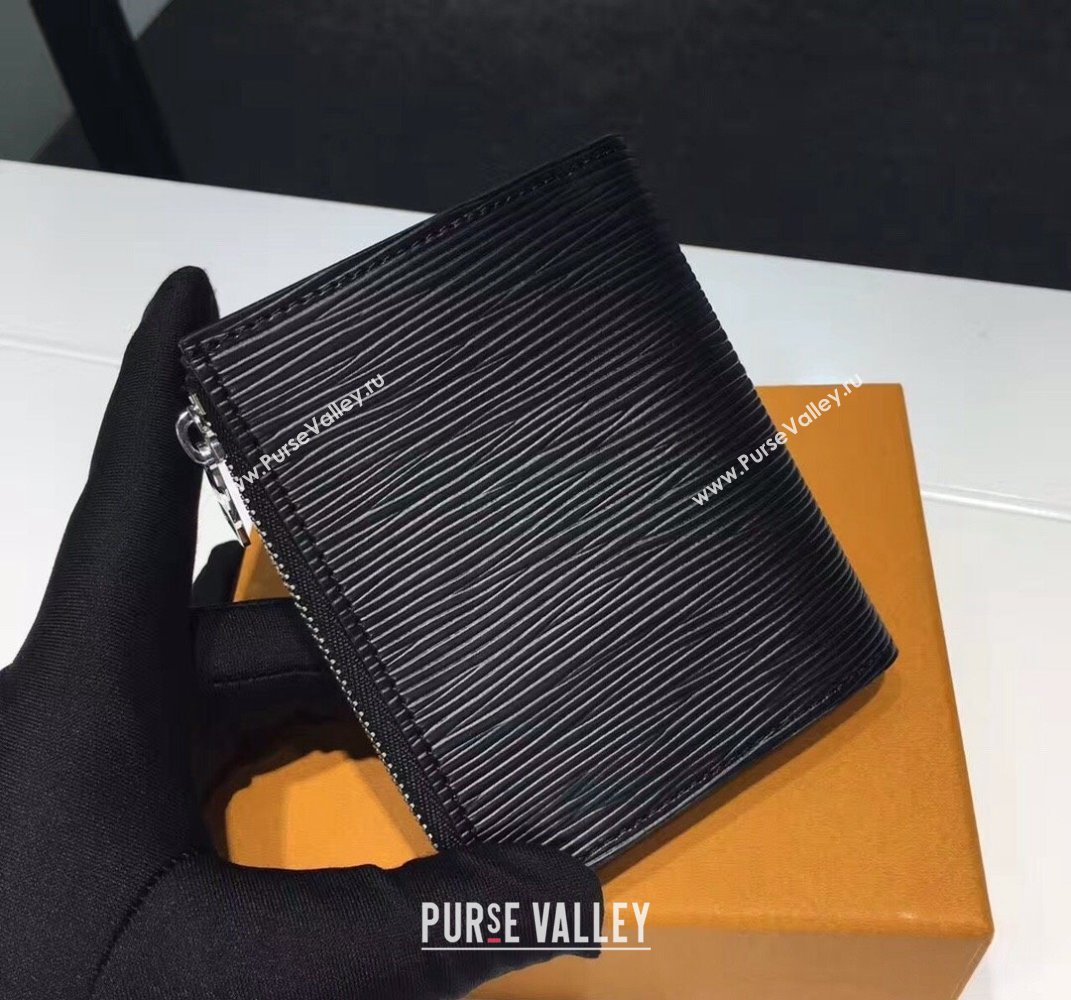 Louis Vuitton Smart Wallet in Epi Leather M64008 Black 2021 (KI-21101307)