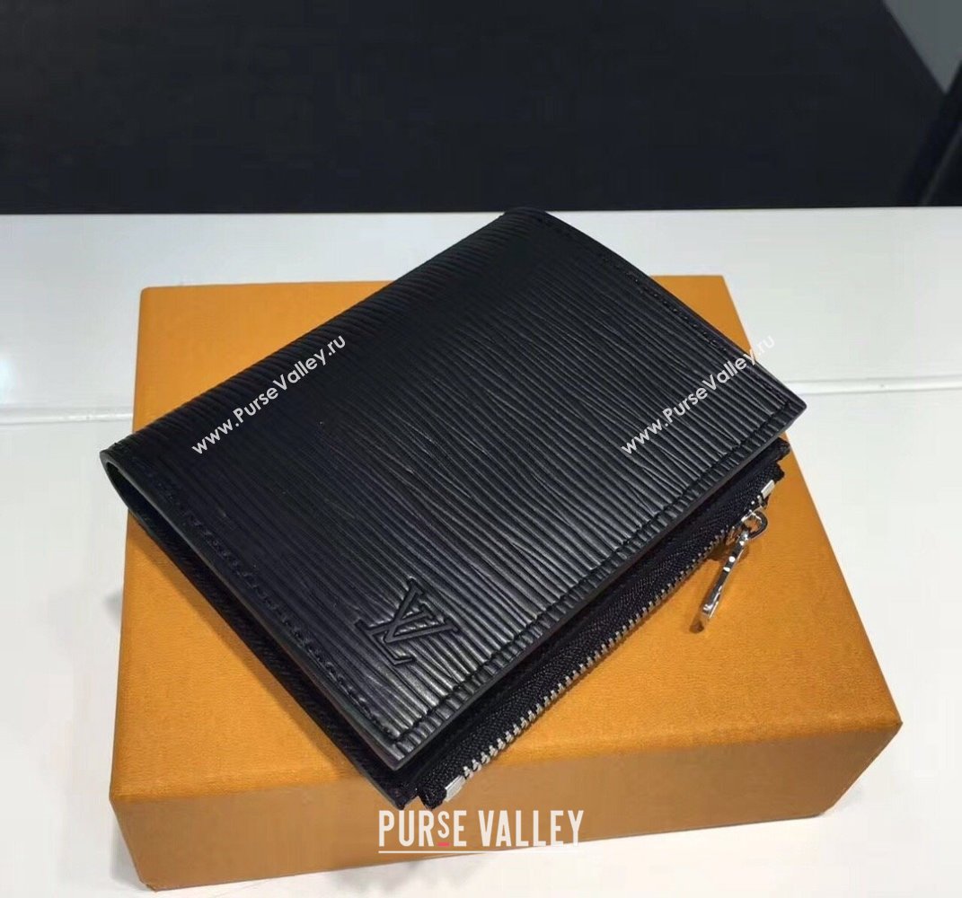 Louis Vuitton Smart Wallet in Epi Leather M64008 Black 2021 (KI-21101307)