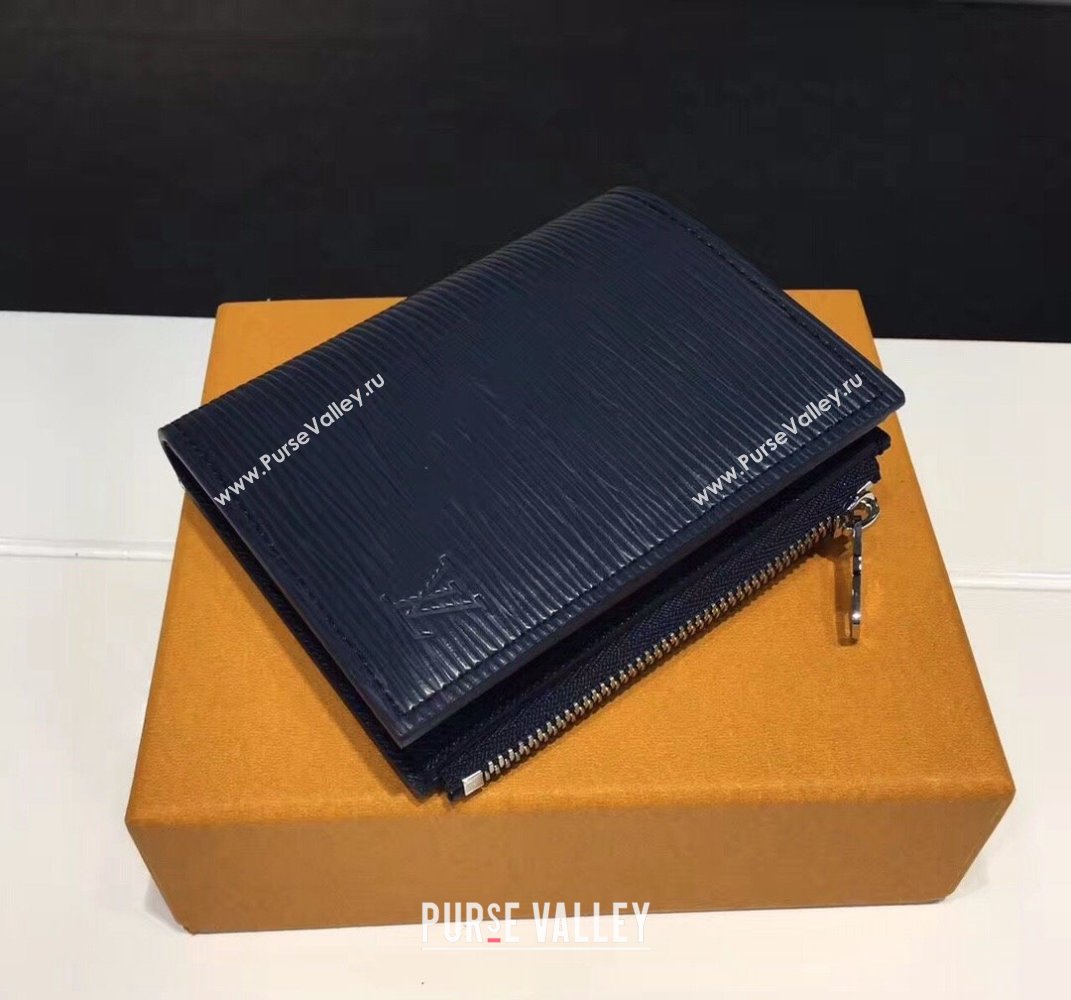 Louis Vuitton Smart Wallet in Epi Leather M64007 Dark Blue 2021 (KI-21101308)