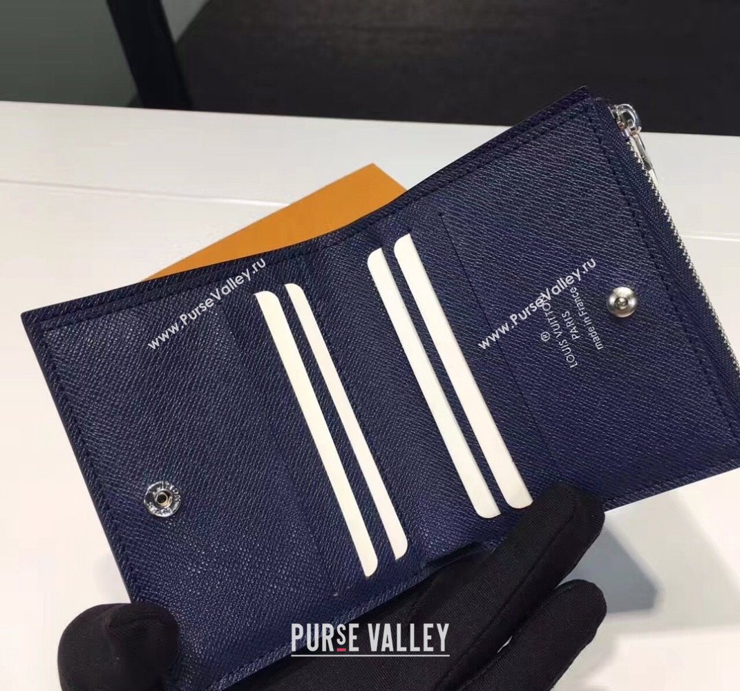 Louis Vuitton Smart Wallet in Epi Leather M64007 Dark Blue 2021 (KI-21101308)