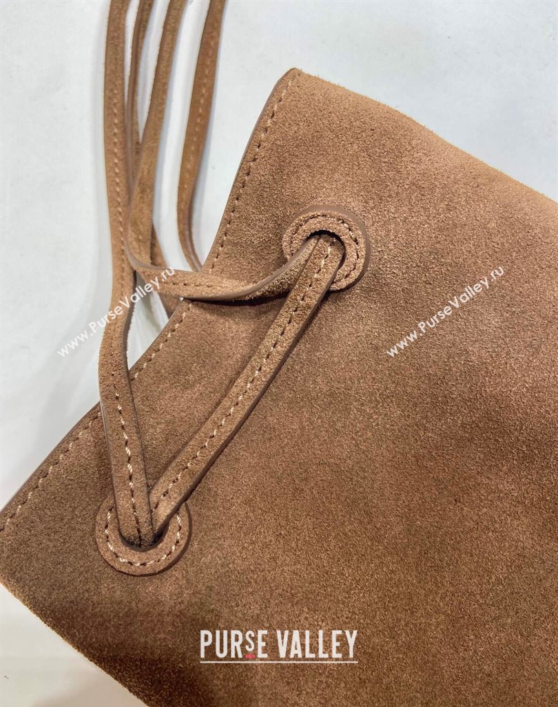 Prada Suede Crossbody Bag Brown 2024 1BH221 (YZ-240923001)