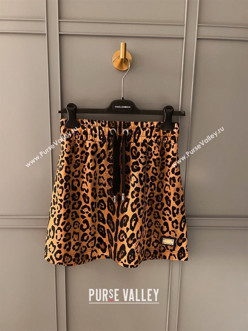 Dolce Gabbana Leopard Cotton T-shirt DG032710 2024 (Q-24032710)