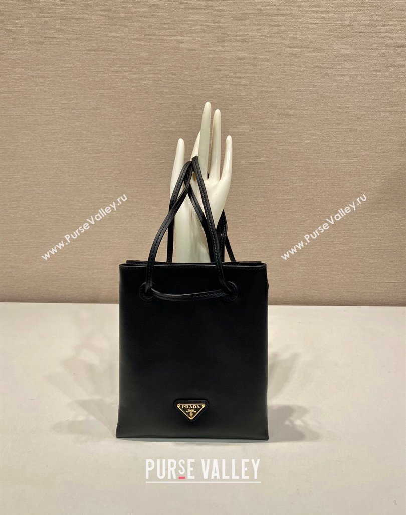 Prada Leather Crossbody Bag Black 2024 1BH221 (YZ-240923002)