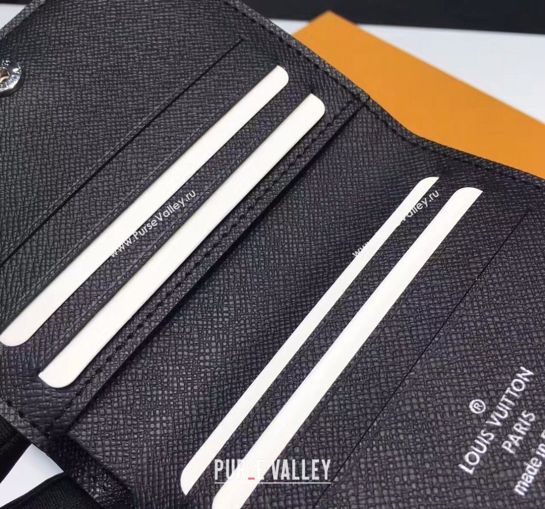 Louis Vuitton Smart Wallet in Damier Graphite Canvas N64021 Black 2021 (KI-21101309)