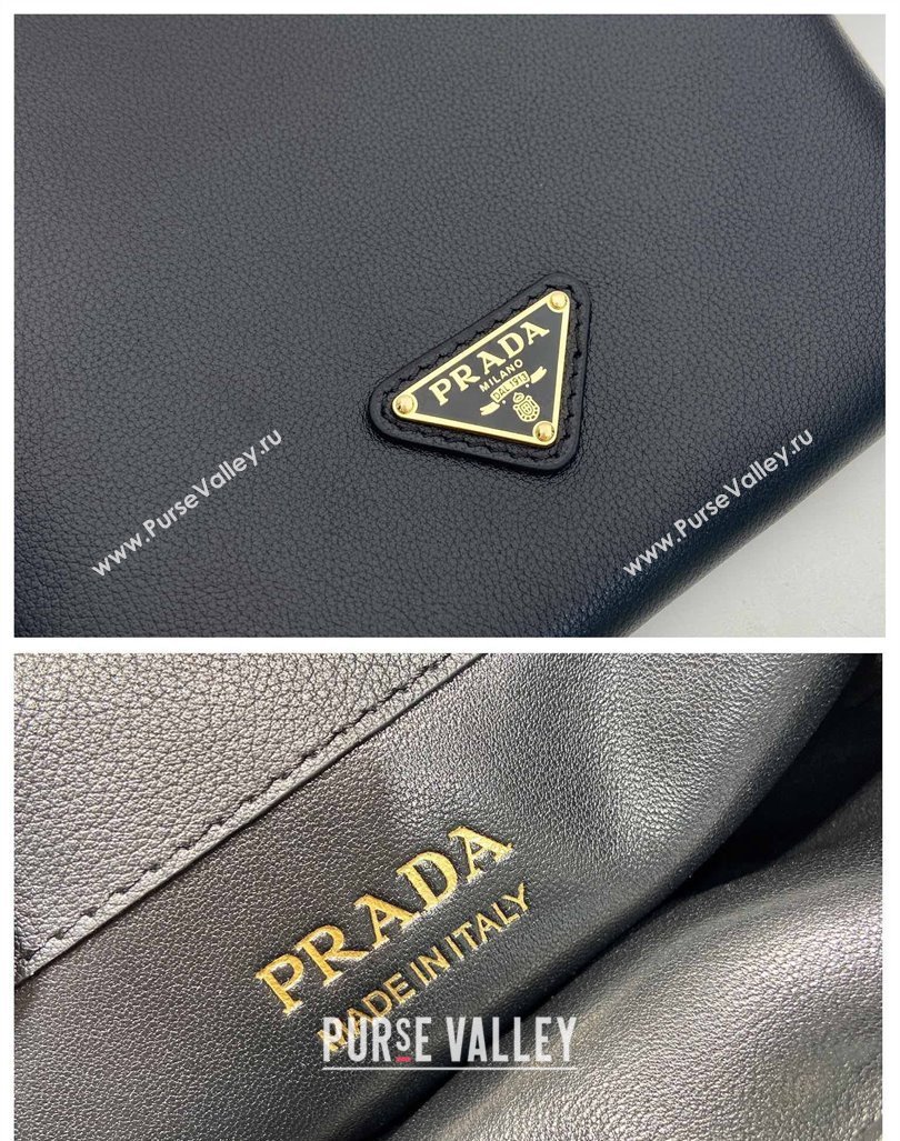 Prada Leather Crossbody Bag Black 2024 1BH221 (YZ-240923002)