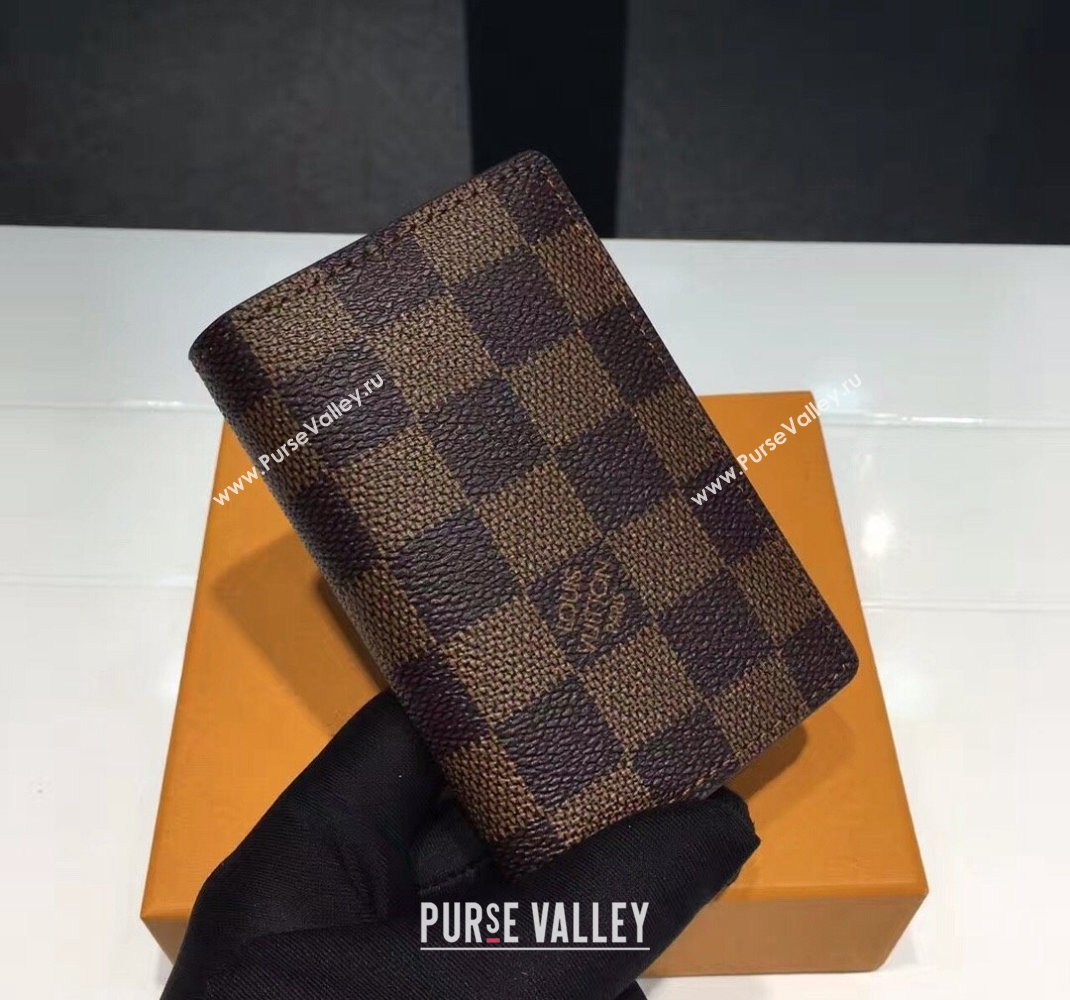 Louis Vuitton Damier Ebene Canvas Wallet N63145 2021 (KI-21101311)