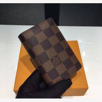 Louis Vuitton Damier Ebene Canvas Wallet N63145 2021 (KI-21101311)