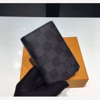 Louis Vuitton Damier Graphite Canvas Wallet N63143 2021 (KI-21101312)