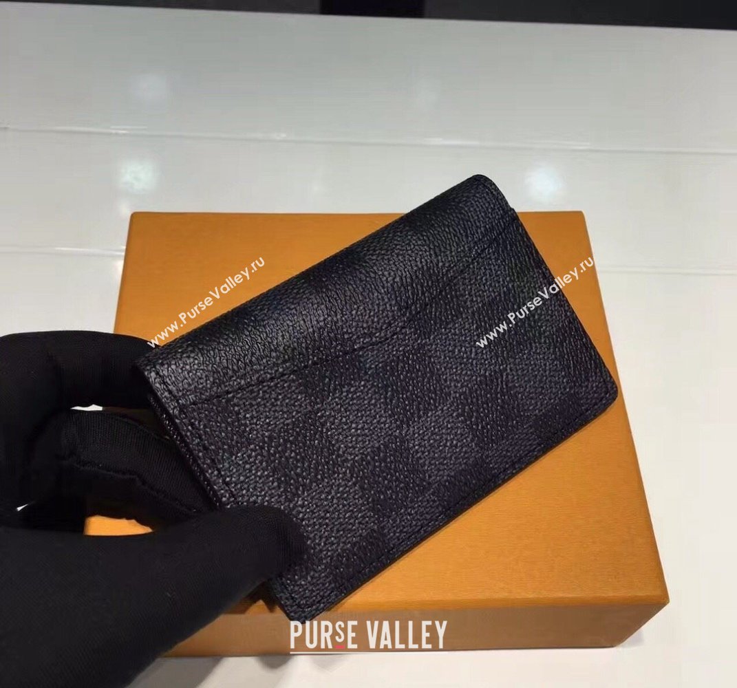 Louis Vuitton Damier Graphite Canvas Wallet N63143 2021 (KI-21101312)