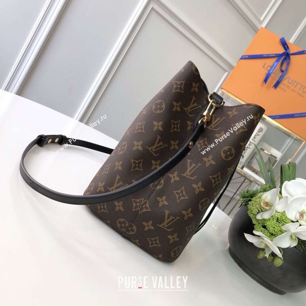 Louis Vuitton NeoNoe MM Bucket Bag in Monogram Canvas M44020 Black 2024 (K-24123003)